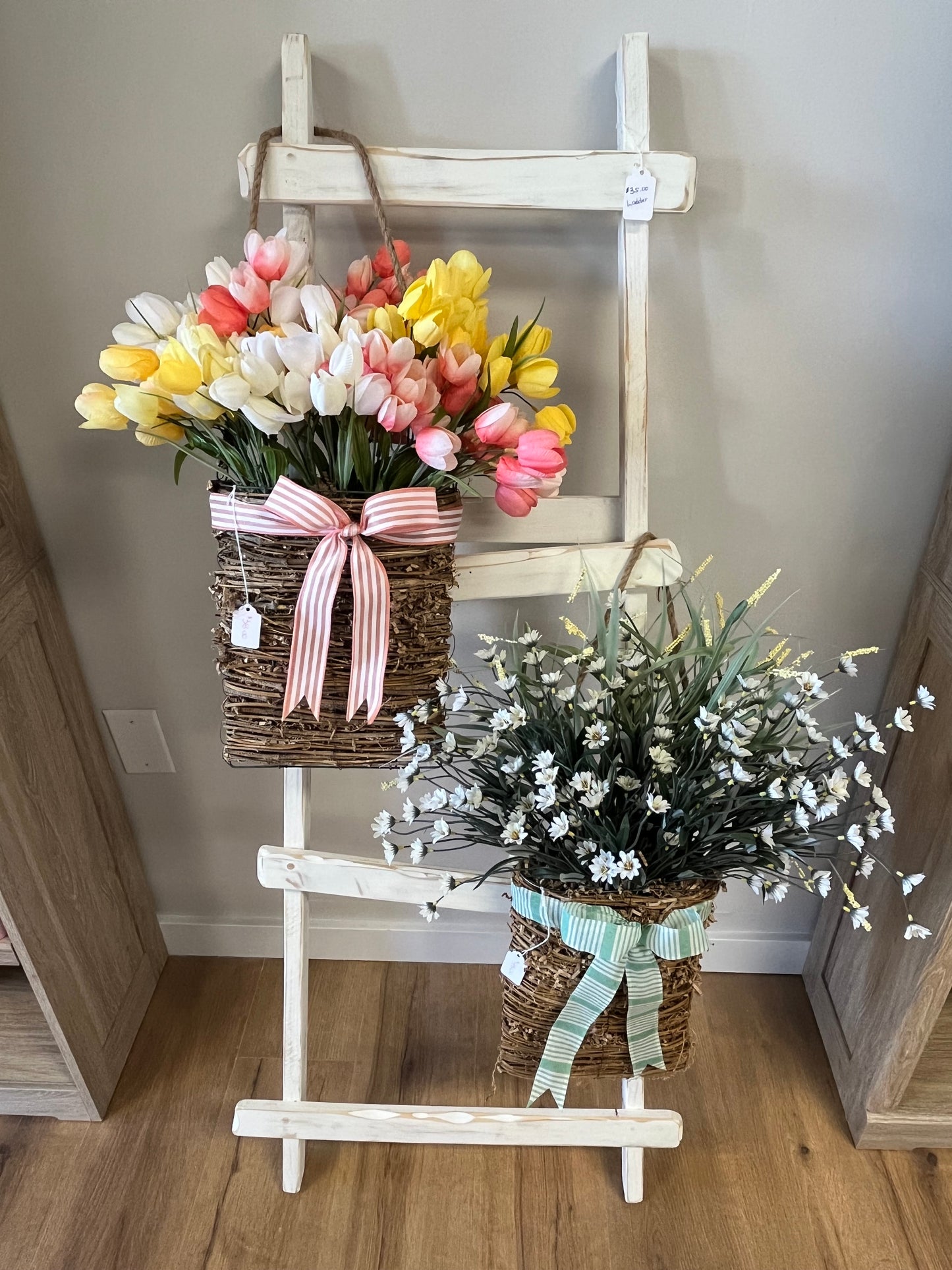 Wooden Decorative Ladder
