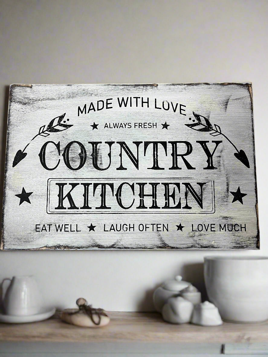 Made With Love Sign