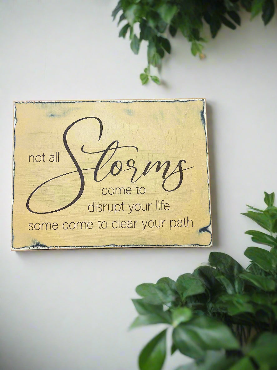 Not All Storms Sign